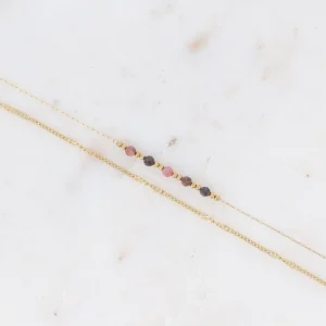 BOHM PARIS | Bracelet Maximilien -rhodoniitti rannekoru