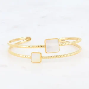 BOHM PARIS | Bracelet Nesma -helmiäissimpukka rannekoru