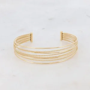 BOHM PARIS | Bracelet Olana -monikerroksinen rannekoru (kulta)