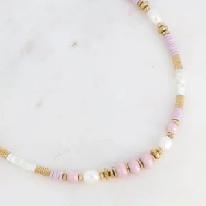 BOHM PARIS | Collier Ariadnanie -laventeli kesäkoru makeanvedenhelmin