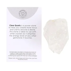 Clear Quartz Healing Rough Crystal -vuorikristalli raakakivi