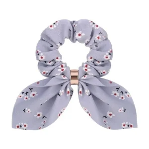 Donitsi/Scrunchie | SUGAR SUGAR, Flower Bowtie in Soft Blue