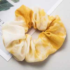 Donitsi/Scrunchie | SUGAR SUGAR, Ombre Yellow -keltainen scrunchie