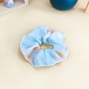 Donitsi/Scrunchie | SUGAR SUGAR, Blue Tie Dye Scrunchie