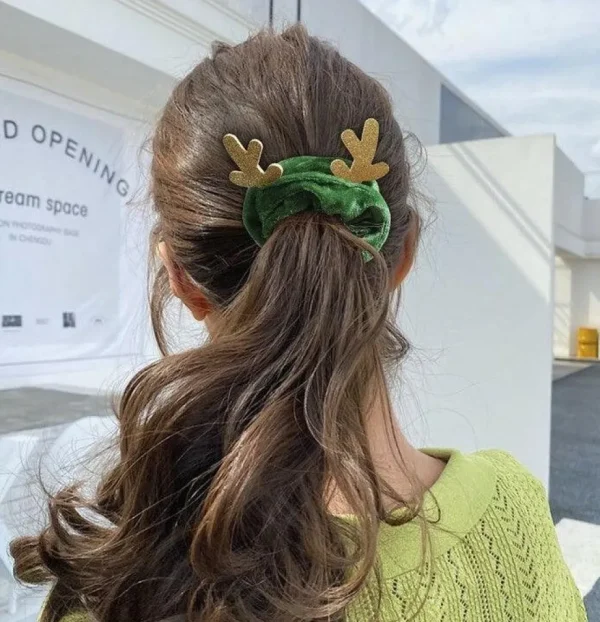 Donitsi/Scrunchie | SUGAR SUGAR, Christmas Reindeer in Green