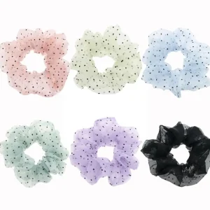 Donitsi/Scrunchie | SUGAR SUGAR, Medium Pastel Polkadot
