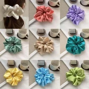 Donitsi/Scrunchie | SUGAR SUGAR, XXL Satin Scrunchie -satiinidonitsi