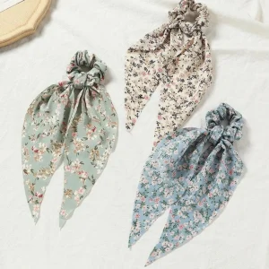 Donitsi/Scrunchie | SUGAR SUGAR, Small Flowers Bowtie Scrunchie