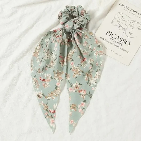 Donitsi/Scrunchie | SUGAR SUGAR, Small Flowers Bowtie Scrunchie