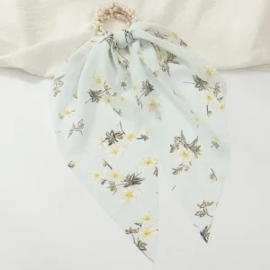 Donitsi/Scrunchie | SUGAR SUGAR, Spring Flowers Bowtie Scrunchie
