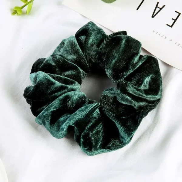 Donitsi/Scrunchie | SUGAR SUGAR, Medium Velvet Scrunchie -samettidonitsi