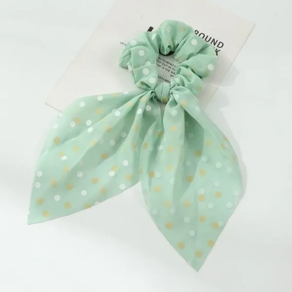 Donitsi/Scrunchie | SUGAR SUGAR, Polkadot Bowtie Scrunchie
