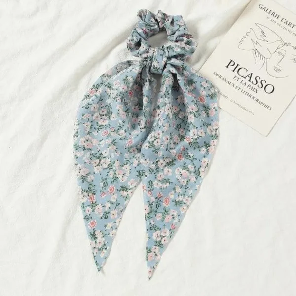 Donitsi/Scrunchie | SUGAR SUGAR, Small Flowers Bowtie Scrunchie