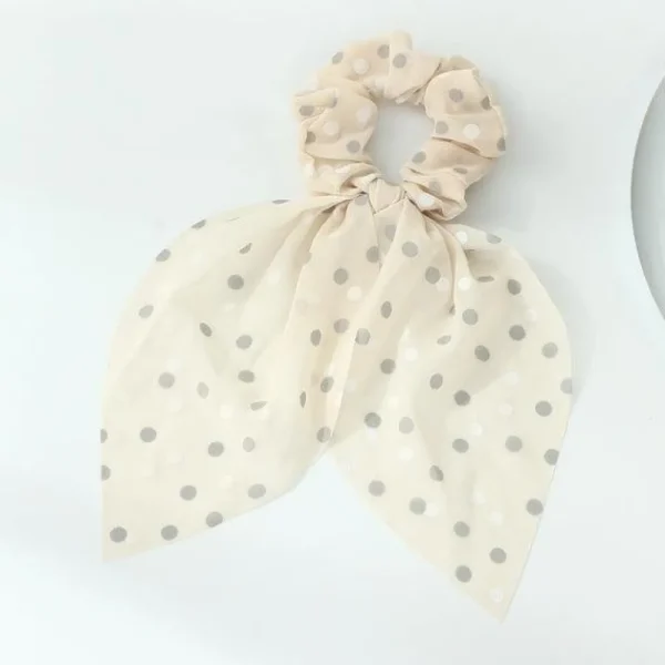 Donitsi/Scrunchie | SUGAR SUGAR, Polkadot Bowtie Scrunchie