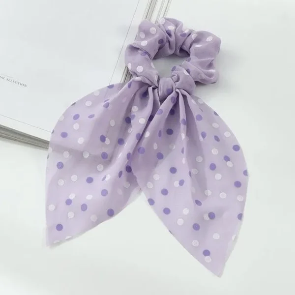 Donitsi/Scrunchie | SUGAR SUGAR, Polkadot Bowtie Scrunchie