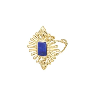 FRENCH RIVIERA | Ally Ring in Gold -kivellinen sormus kirurginterästä