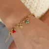 FRENCH RIVIERA | Dana -värikäs kirurginteräksinen maskottirannekoru