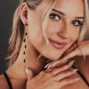 FRENCH RIVIERA | Julie Earrings -mustat juhlakorvakorut