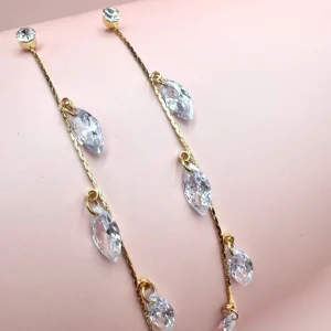 FRENCH RIVIERA | Julie Earrings -kirkkaat juhlakorvakorut