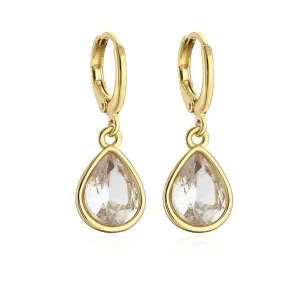 FRENCH RIVIERA | Ophelia Earrings -kirkkaat pisarakorvakorut