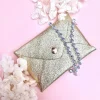 FRENCH RIVIERA | Paméla Earrings -kirkkaat juhlakorvakorut (hopea)
