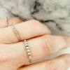 FRENCH RIVIERA | Simple Anxiety Ring -kirurginteräksinen stressisormus