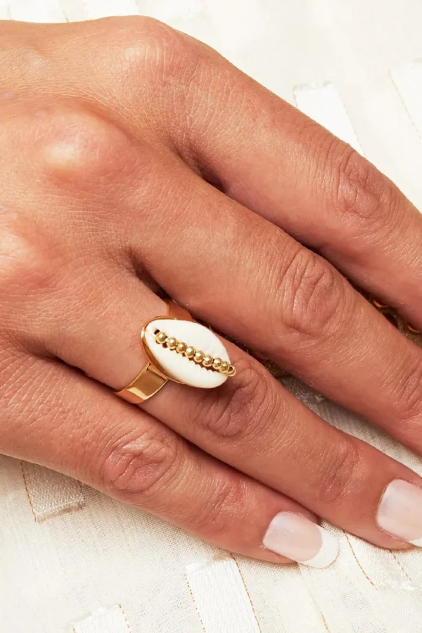 FRENCH RIVIERA | Summer Ring -simpukkasormus