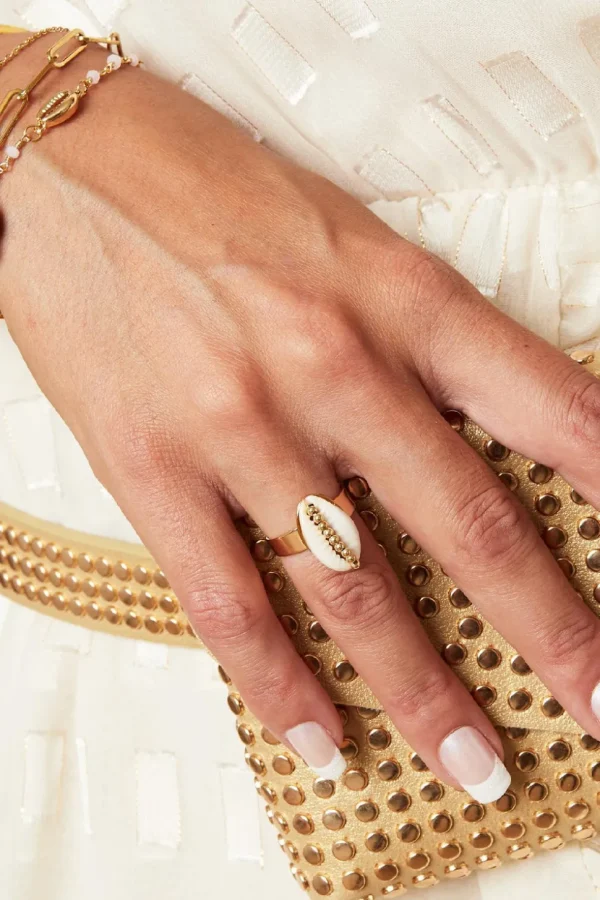FRENCH RIVIERA | Summer Ring -simpukkasormus