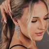 FRENCH RIVIERA PREMIUM | Athena -kirkkaat juhlakorvakorut (kaksi väriä)