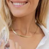 FRENCH RIVIERA | Ada Chain in Gold -kirurginteräksinen 4mm käärmeketju