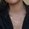 FRENCH RIVIERA | Ada Chain in Gold -kirurginteräksinen 3mm käärmeketju