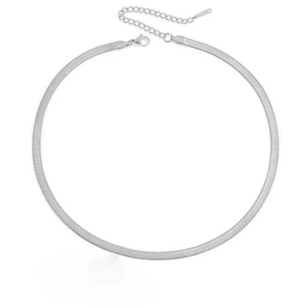 FRENCH RIVIERA | Ada Chain in Silver -kirurginteräksinen 5mm käärmeketju