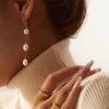 FRENCH RIVIERA | Adrianna Earrings -korvakorut helmellä