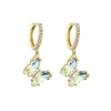 FRENCH RIVIERA | Butterfly Hoops -sateenkaarikirkkaat perhosrenkaat