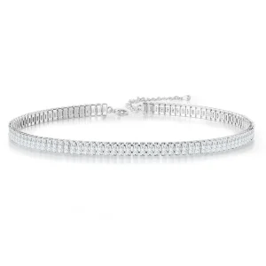 FRENCH RIVIERA | Carly -hopeinen kristalli choker