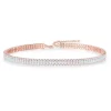 FRENCH RIVIERA | Carly -ruusukultainen kristalli choker