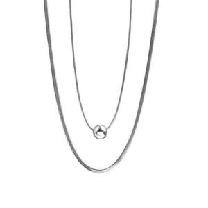FRENCH RIVIERA | Coco Necklace -kerroskaulakoru kirurginterästä