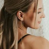 FRENCH RIVIERA | Eléa Earrings -kirkkaat strassikorvakorut (kaksi väriä)