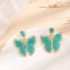 FRENCH RIVIERA | Festival Butterfly -turkoosit perhoskorvakorut