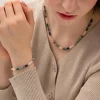 FRENCH RIVIERA | Hallie Bracelet -luonnonkivirannekoru kirurginterästä