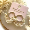 FRENCH RIVIERA | Jenine Earrings -kirkkaat juhlakorvakorut kukin (kulta)
