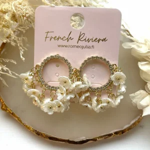 FRENCH RIVIERA | Jenine Earrings -kirkkaat juhlakorvakorut kukin (kulta)