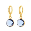 FRENCH RIVIERA | Josie Earrings -siniset korvakorut