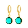 FRENCH RIVIERA | Josie Earrings -vihreät korvakorut