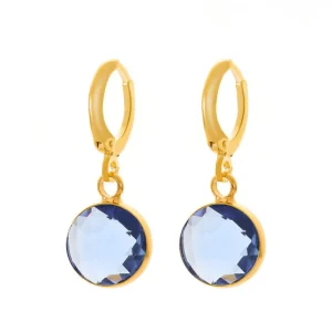 FRENCH RIVIERA | Josie Earrings -siniset korvakorut