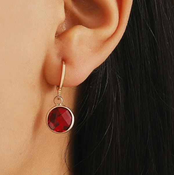 FRENCH RIVIERA | Josie Earrings -vaaleanpunaiset korvakorut