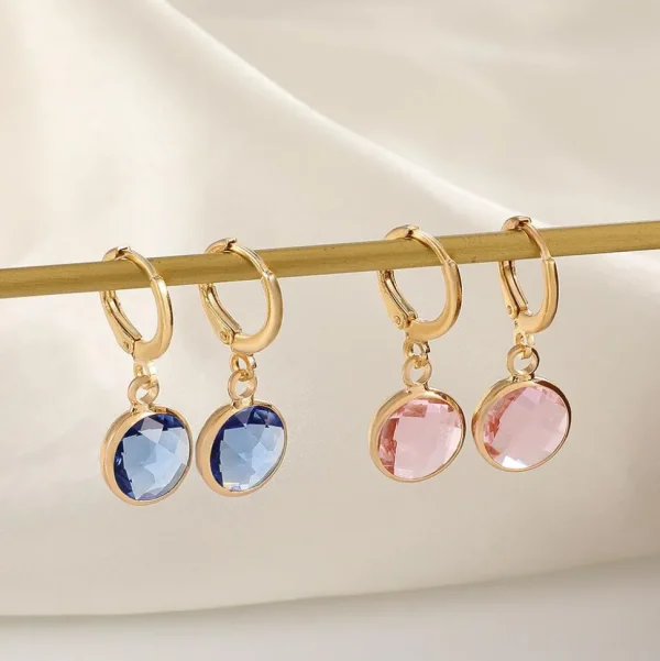 FRENCH RIVIERA | Josie Earrings -vihreät korvakorut