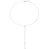 FRENCH RIVIERA | La Verne Necklace -hopeanvärinen kirurginteräskaulakoru