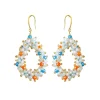 FRENCH RIVIERA | Lauren Earrings -sinisävyiset pisarakorvakorut