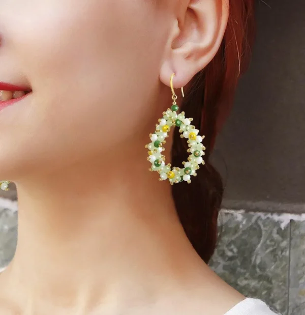 FRENCH RIVIERA | Lauren Earrings -sinisävyiset pisarakorvakorut